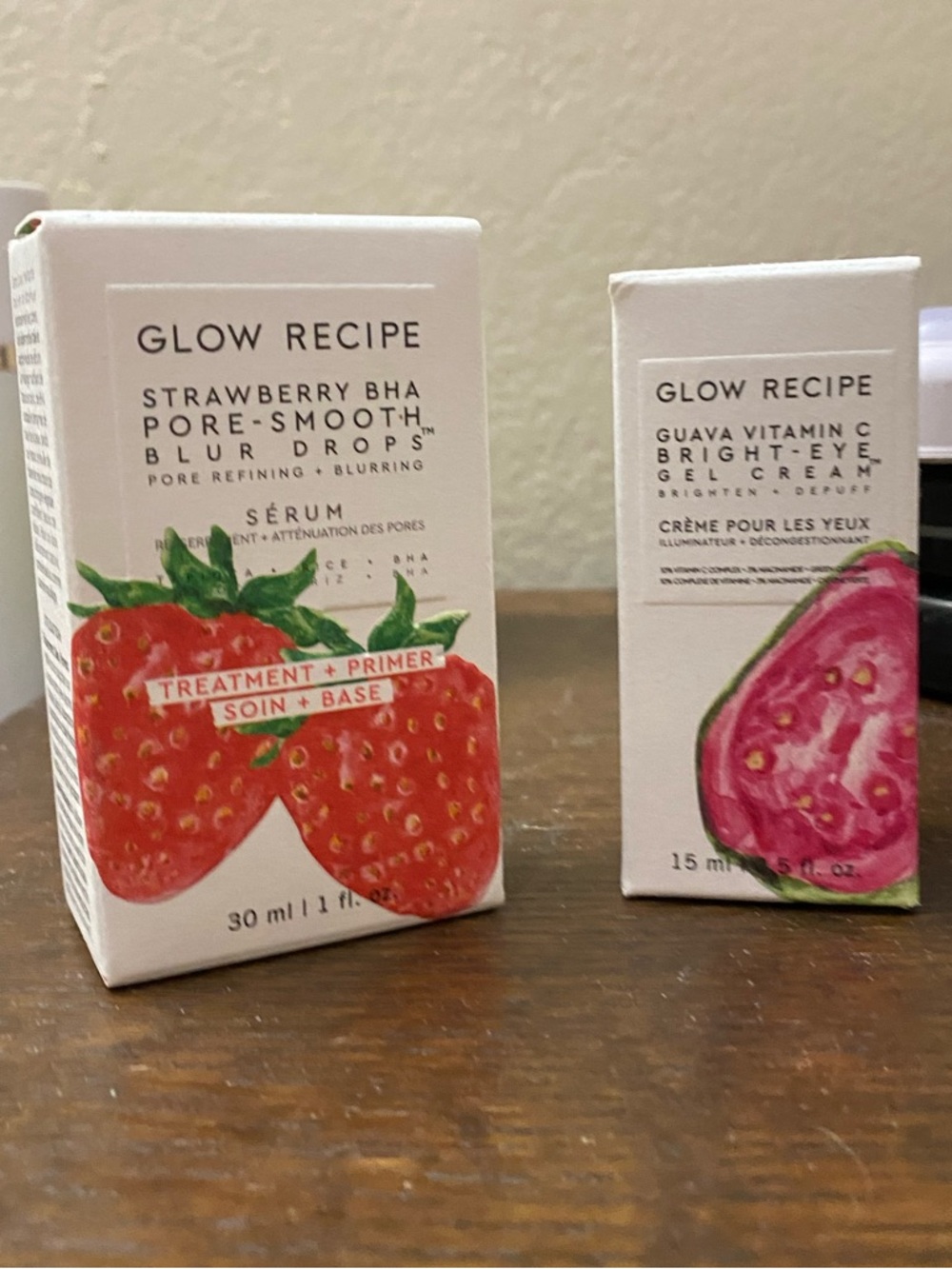 Glow Recipe Strawberry Pore Smooth & Guava Vita-C Bright Eye